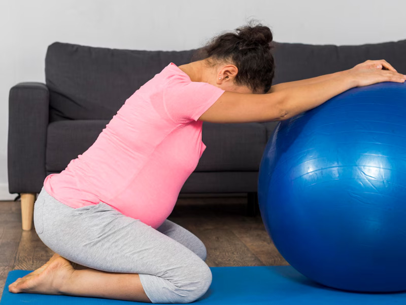 Cómo funciona la fisioterapia en la preparación del parto